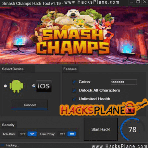 Smash Champs Hack Tool